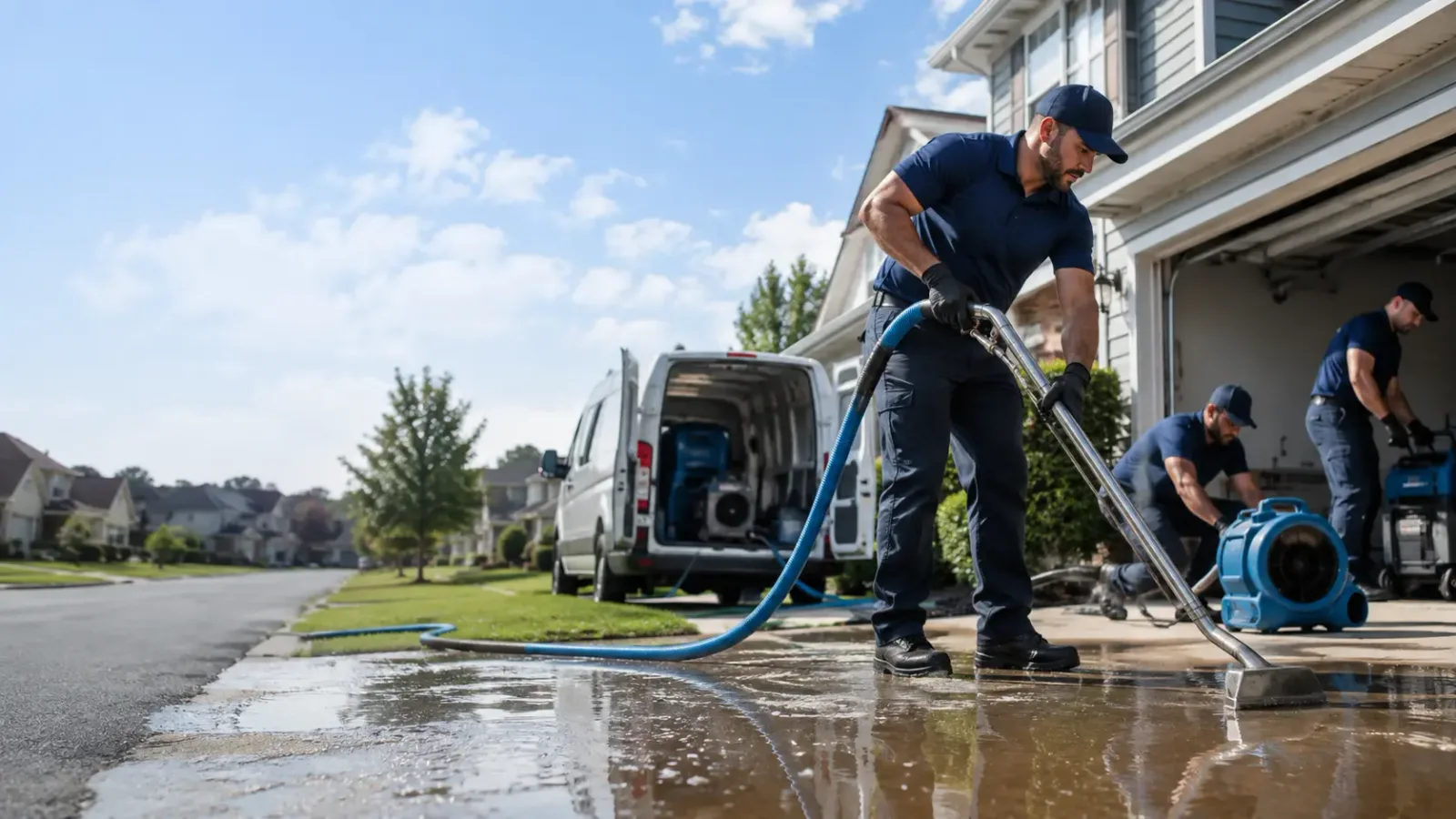 Flood Damage Restoration in Westphalia, IN